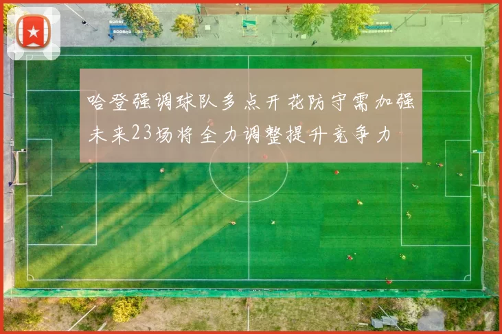哈登强调球队多点开花防守需加强未来23场将全力调整提升竞争力